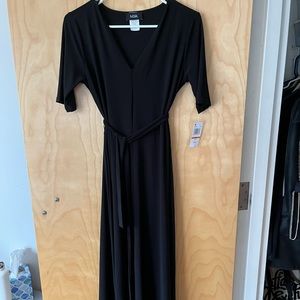 Black Midi Dress